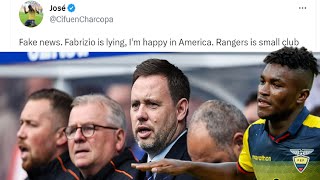 JOSE CIFUENTES CALLS RANGERS A SMALL CLUB LAFC JOBBER [upl. by Frager]