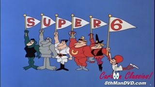 THE SUPER 6 CARTOON SERIES Episode 01 1966 Remastered HD 1080p [upl. by Bastian]