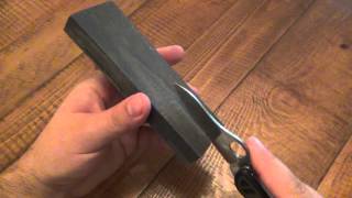 Removing Serrations From A Knife Part 1 of 2 [upl. by Ambrosi]