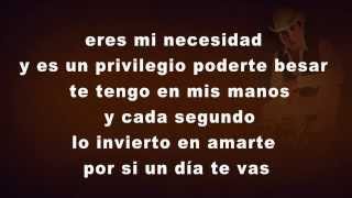 El Bebeto  Eres mi Necesidad letra HD [upl. by Engeddi]