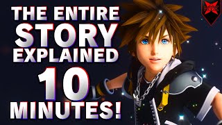 The ENTIRE Kingdom Hearts Story in 10 Minutes [upl. by Anavoig871]