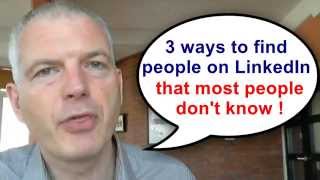 3 ways to find people on LinkedIn that most people dont know [upl. by Lipinski]