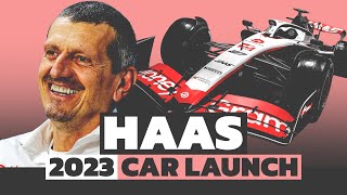 LIVE Lets watch the Haas 2023 Formula 1 Car Launch [upl. by Hillman156]