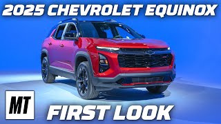 First Look 2025 Chevrolet Equinox  MotorTrend [upl. by Nivle]