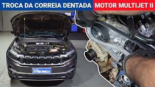 Como substituir a correia dentada do motor 20 Multijet II FPT turbodiesel [upl. by Schlesinger]