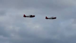 Aeroshell team taking off on practice run in New Bern NC [upl. by Gradey687]