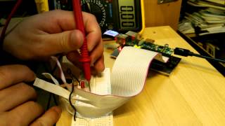 Raspberry Pi GPIO LED and Voltage Test [upl. by Ayotel]