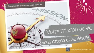 60 Canalisation et messages des guides  Votre mission de vie se dévoile et vous attend [upl. by Anibas305]