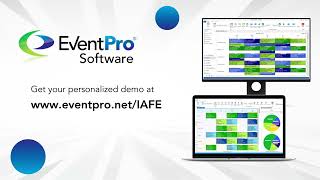 EventPro Software Booth 213 at the 2023 IAFE Convention amp Trade Show [upl. by Lerak803]