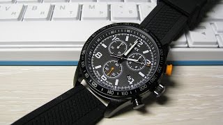 Timex T2P043 analog black chronograph [upl. by Anitsuj323]