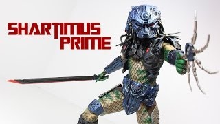 NECA Predator Battle Armor Lost Predator 2 Movie Figure Review [upl. by Valorie608]