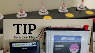 LUMINOUS Inverter and Battery  160Ah Battery and Inverter Eco Volt Neo 1050 [upl. by Yenaffit]