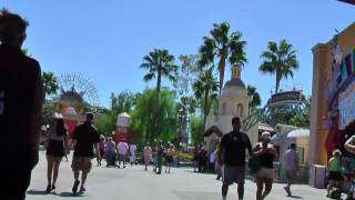 Disneyland EsplanadeDisneys California Adventure Walkthrough 2009 POV [upl. by Oznola545]