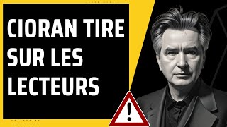 cioran tire sur les lecteursEmil Cioran un étrange scepticisme [upl. by Yenaj]