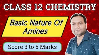 Basic Nature Of Amines  Alkyl Amine vs NH3  Class 12  CBSE  ISC amp Other Boards  NEET JEE [upl. by Owens777]