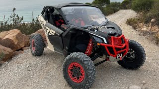 CANAM MAVERICK X3 TURBO RR  TEST DRIVE AND REVIEW  55 MELION [upl. by Ailed]