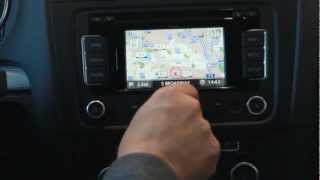 How To Set Up Volkswagen Navigation System [upl. by Gerg]