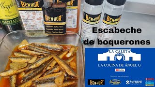 Escabeche de boquerones [upl. by Adnuhser]