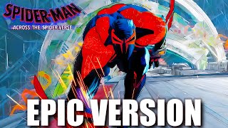 『Spider Man 2099 Theme』Miguel OHara ACROSS THE SPIDERVERSE OST  EPIC COVER [upl. by Enylrac68]