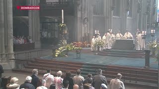 Holy Mass on Easter Sunday from Cologne Cathedral 21 April 2019 HD [upl. by Auqeenwahs]