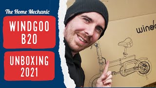 How Good Is It Windgoo B20 Folding E bike Unboxing 2021 [upl. by Aksehcnarf]