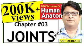 Chapter3  BD Chaurasia General Anatomy  Joints  Free Medical Tuition  Dr Asif Lectures [upl. by Isabelle392]