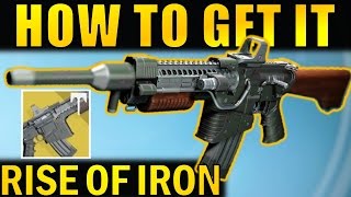 Destiny How to get the Khvostov Exotic Auto Rifle  Complete Walkthrough  Rise of Iron [upl. by Zealand]