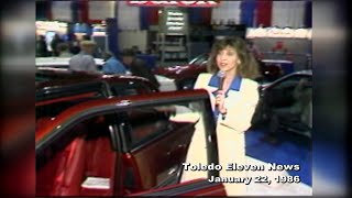 Greater Toledo Auto Show  WTOL 11 Vault  Jan 22 1986 [upl. by Adrell]