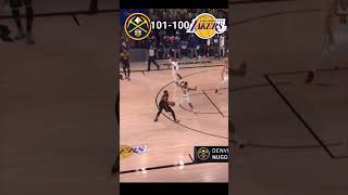 NUGGETS VS LAKERS 2020 NBA WESTERN CONFERENCE FINALS GAME 2 INSANE ENDING nba playoffs clutch [upl. by Watkins952]