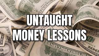 7 MONEY Lessons That No One Ever Taught You  Financial Education [upl. by Mareah388]