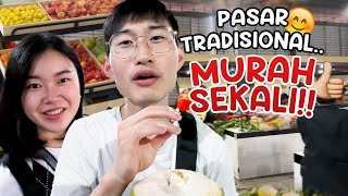 Yeji Coba Berbelanja di Pasar Tradisional🇮🇩 Murah Sekali [upl. by Reginald]