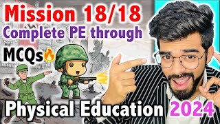 Mission 1818  Complete Physical Education Revision in 1 shot through MCQs 🔥 🚨  Class 12th 2024 [upl. by Nivrag]