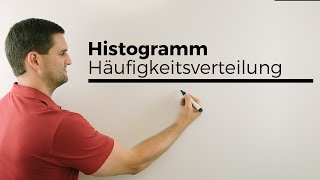 Histogramm bei einer Häufigkeitsverteilung Klassenbreite  Mathe by Daniel Jung [upl. by Acenes896]