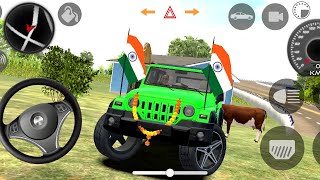 modified new Thar ROXX in Indian cars simulator 3D game cars game new update [upl. by Parrie462]