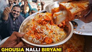 Ghosia Nalli Biryani amp Pulao  World Famous Bone Marrow Biryani of Karachi  Street Food of Pakistan [upl. by Onifur]