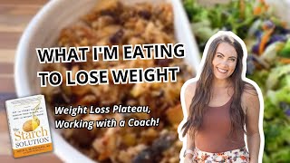 What Im eating to lose weight breaking a weight loss plateau on the Starch Solution  WFPB [upl. by Cari]