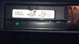 How to eject disc tray from CD changer  Range Rover 2004 [upl. by Tab]