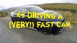 48 Driving A Very Fast Car On UK Roads [upl. by Ardnasak]