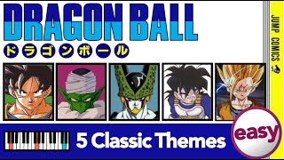 🎹 Learn 5 epic DBZ tunes on piano [upl. by Danuloff]