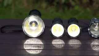 LED Flashlights Test part 13 Introduction Full HD [upl. by Aromas530]