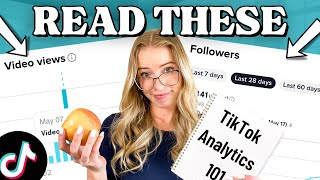 TikTok Analytics EXPLAINED How To ACTUALLY Read Your TikTok Analytics [upl. by Masha]