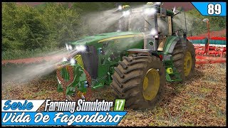 NOVO TRATOR MONSTRO JOHN DEERE 8530  FARMING SIMULATOR 17 89 [upl. by Colwin]