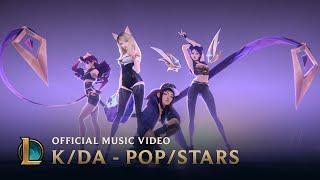 KDA  POPSTARS ft Madison Beer GIDLE Jaira Burns  Music Video  League of Legends [upl. by Ahselet]