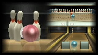 Wii Sports All Bowling Training Minigames 4 Players [upl. by Hcnarb388]