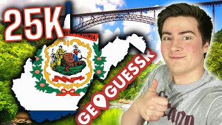 WEST VIRGINIA  GeoGuessr Speedrun in All 50 States  Episode 48 [upl. by Teddy723]