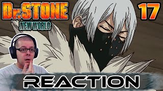 Dr Stone S3 Episode 17 REACTION  BOLD MOVE [upl. by Capon]