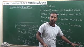 Trigonometric Identities Easy Learning Techniques  CBSE 11 Maths NCERT 33 Intro [upl. by Jerad]