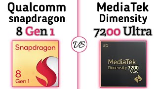 Snapdragon 8 Gen 1 vs Dimensity 7200 Ultra  whats a better For Gaming  TECH TO BD [upl. by Reniti236]