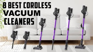 Best Cordless Vacuum 2024  The 8 Best Cordless Vacuum Cleaners Review [upl. by Cerys78]