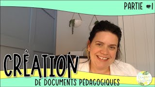 📚Création de documents pédagogiques  partie 1📚 [upl. by Alejandra97]